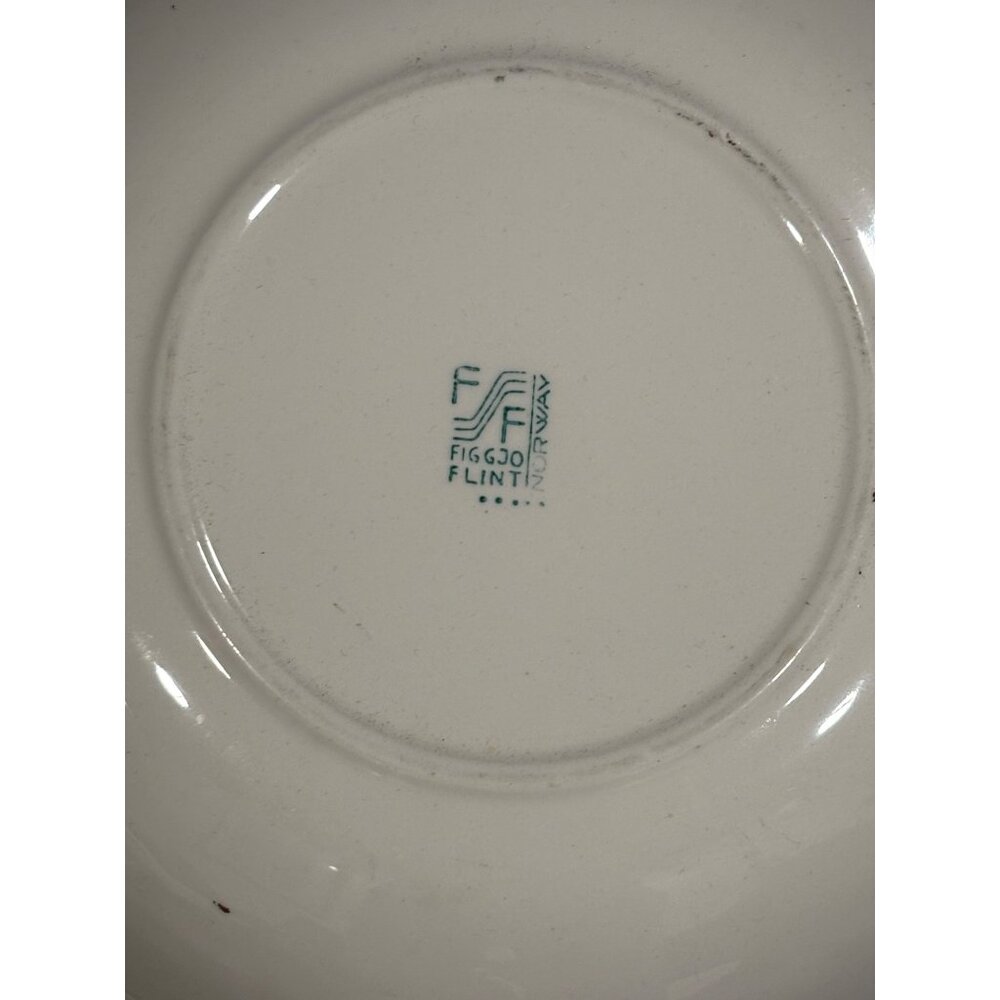 Figgjo Norway Decorative Bowl & Pyrex Glass Plates Set Of 3 Vintage Kitchenware - Picture 11 of 16